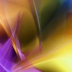 Energy flow visual representation in purple tones